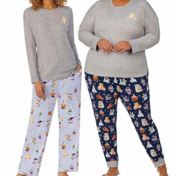 Jane and Bleecker Intimates & Sleepwear New Costco Theme Print 3